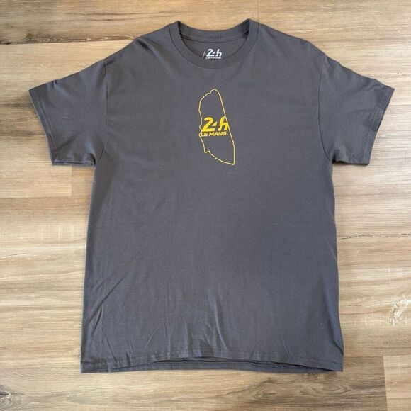 24 Hours Of Le Mans 2022 Official Product Racing Gray Shirt Mens Size Large - Picture 2 of 4